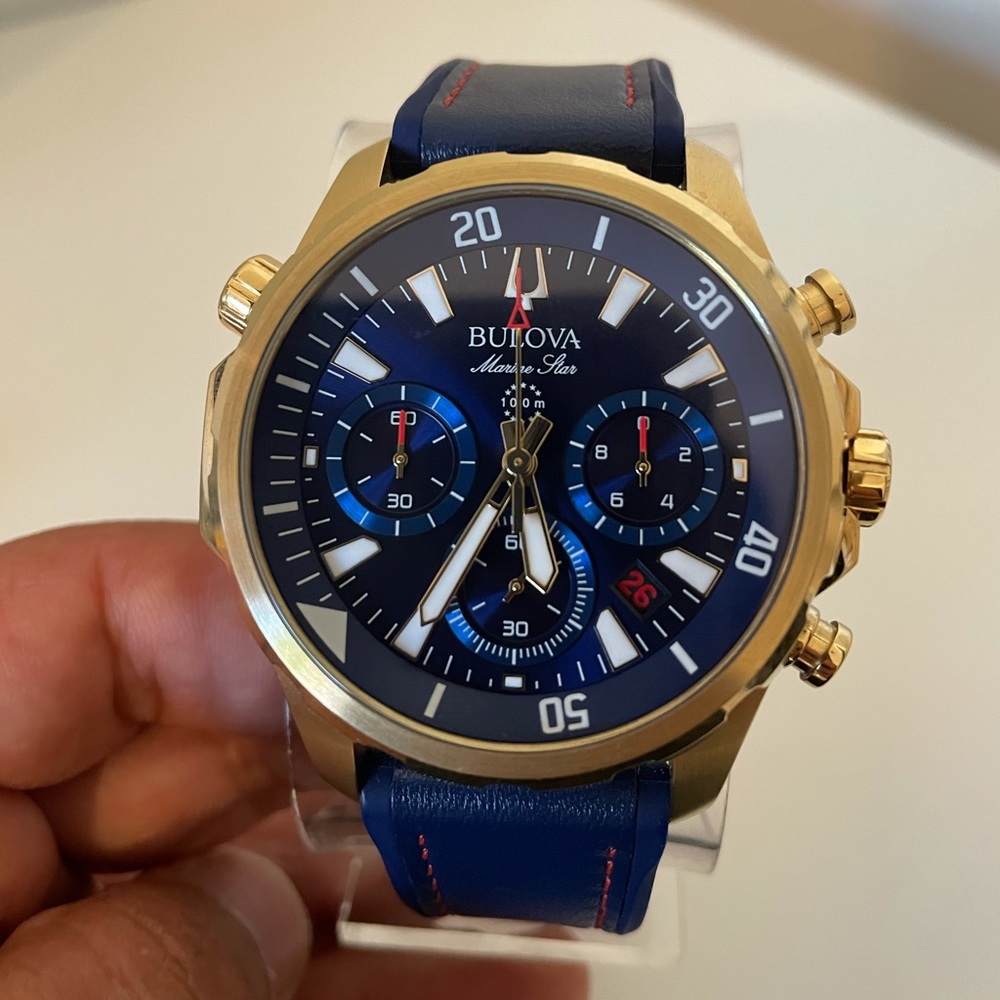Bulova marine star watch for men